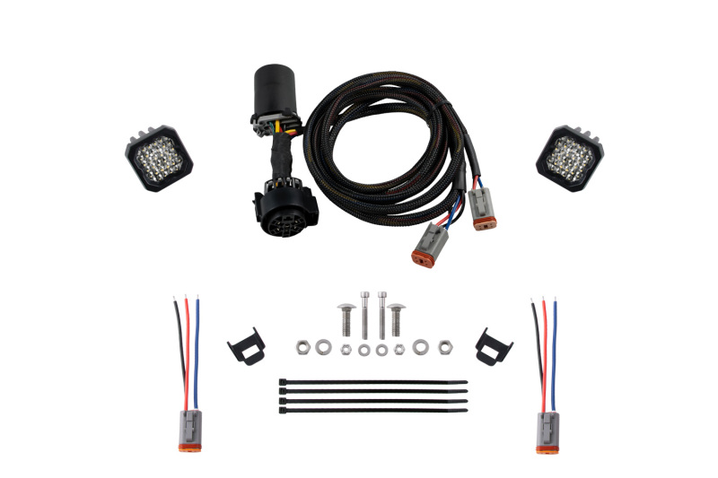 Toyota Tundra Reverse Light Kit - Rear - Diode Dynamics - C1 Sport Stage Series - Red - `22-`27 Toyota Tundra Reverse Light Kit - Rear - Diode Dynamics - C1 Sport Stage Series - Red - `22-`27